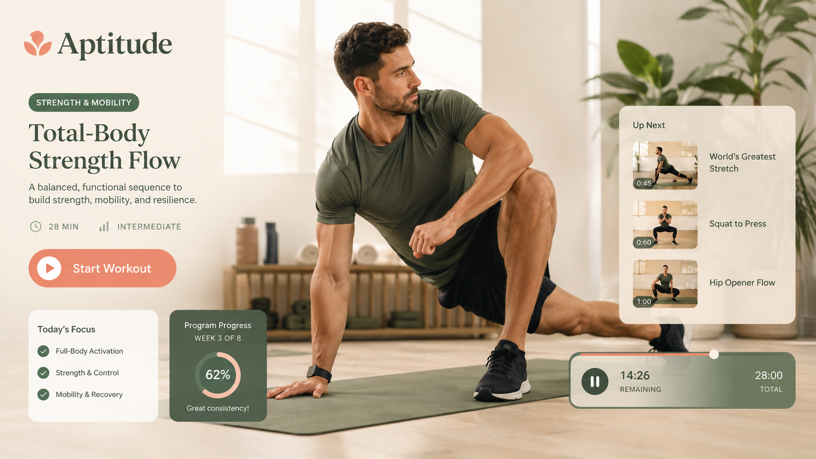 Health & fitness service content